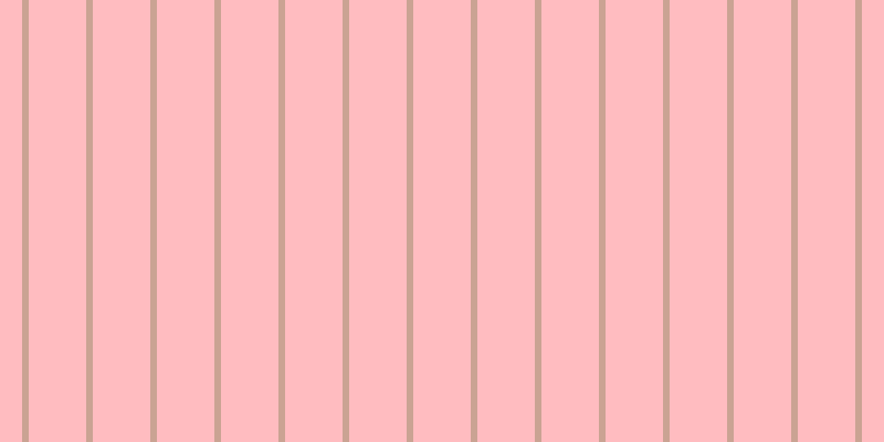 #ff7b84 (50%), #caa393 vertical lines, six pixels wide, fifty-two pixels apart
