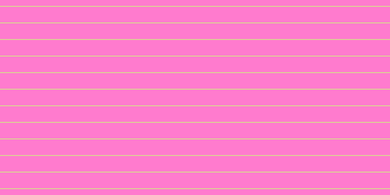 #ff7bce, #dbd393 horizontal lines, two pixels wide, thirty-two pixels apart