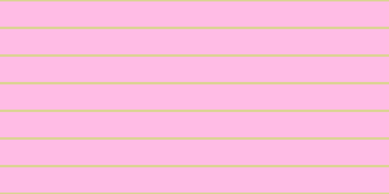 #ff7bce (50%), #dbd393 horizontal lines, five pixels wide, fifty-two pixels apart