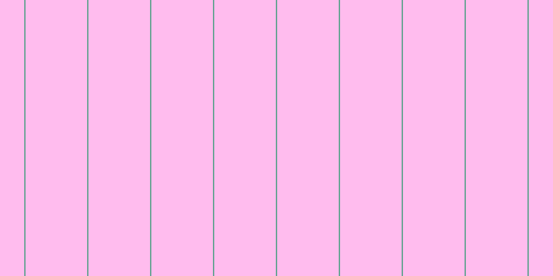 #ff7be0 (50%), #67a393 vertical lines, two pixels wide, eighty-nine pixels apart