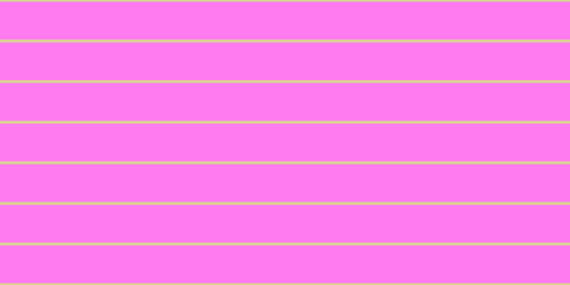 #ff7bef, #dbd393 horizontal lines, four pixels wide, fifty-three pixels apart