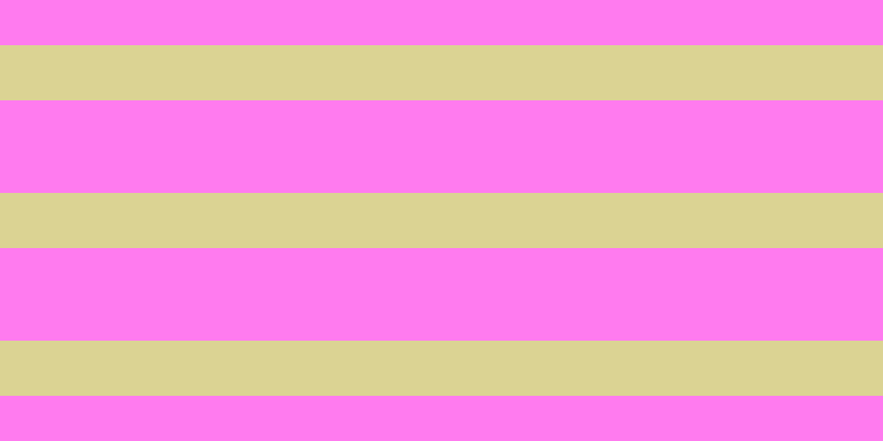 #ff7bef, #dbd393 horizontal lines, fifty pixels wide, eighty-four pixels apart