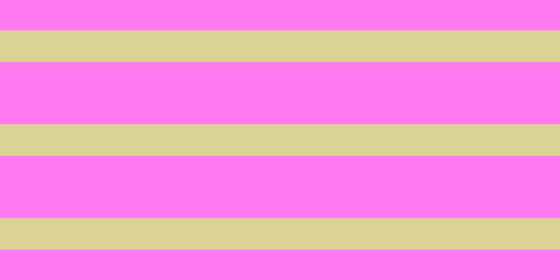 #ff7bef, #dbd393 horizontal lines, forty-five pixels wide, eighty-nine pixels apart
