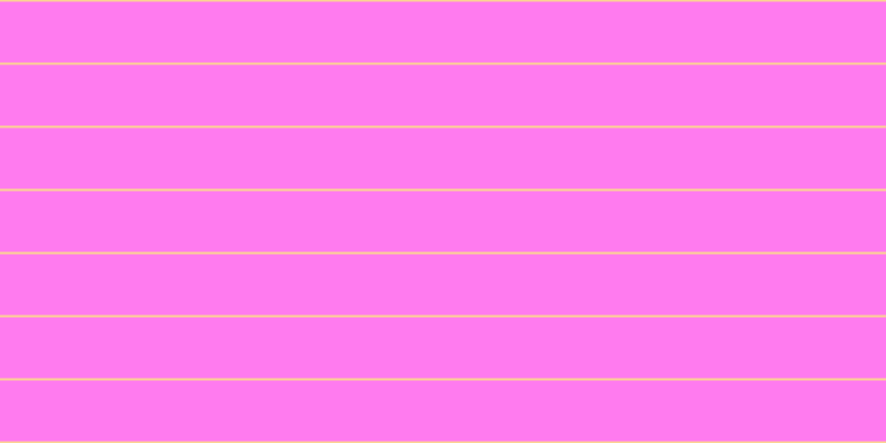 #ff7bef, #fcd393 horizontal lines, two pixels wide, fifty-five pixels apart