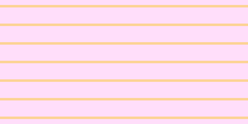 #ff7bef (25%), #fcd393 horizontal lines, eight pixels wide, fifty-two pixels apart