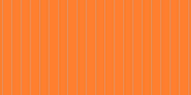 #ff7f2f, #caa393 vertical lines, two pixels wide, thirty-seven pixels apart