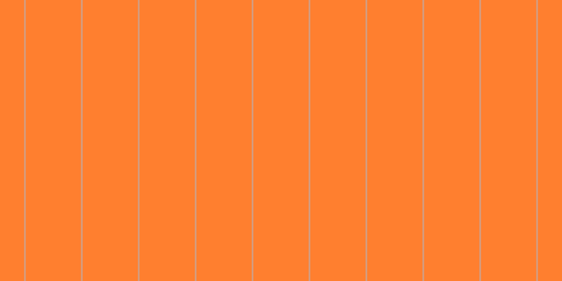 #ff7f2f, #caa393 vertical lines, two pixels wide, seventy-nine pixels apart