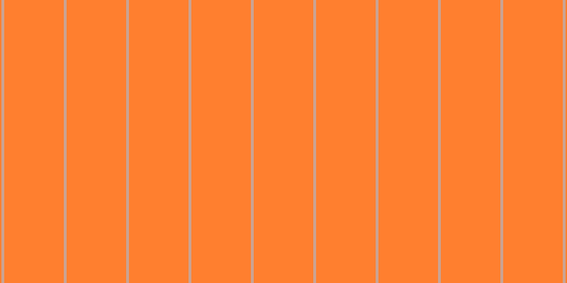 #ff7f2f, #caa393 vertical lines, four pixels wide, eighty-four pixels apart