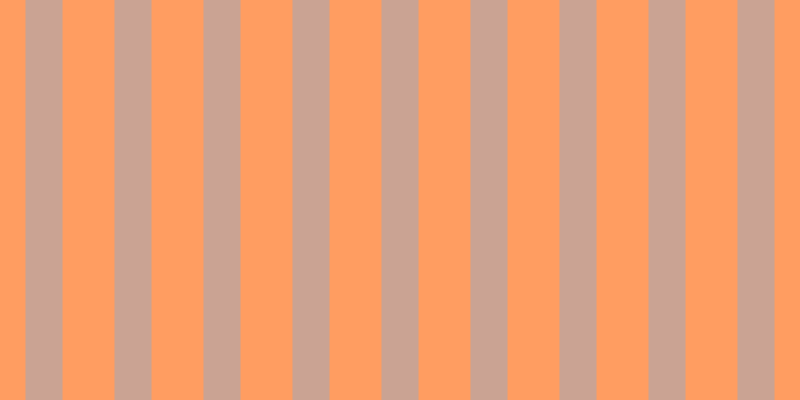 #ff7f2f (75%), #caa393 vertical lines, thirty-seven pixels wide, fifty-two pixels apart