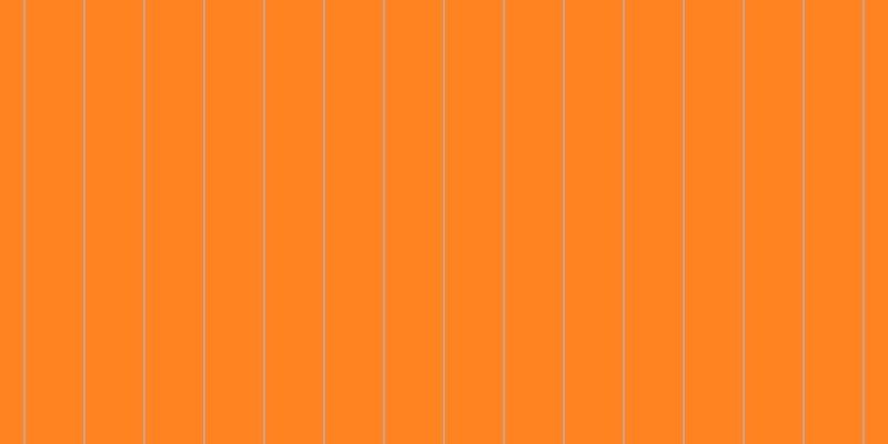 #ff8421, #caa393 vertical lines, two pixels wide, fifty-two pixels apart