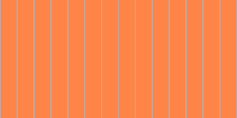 #ff8447, #caa393 vertical lines, five pixels wide, fifty-two pixels apart
