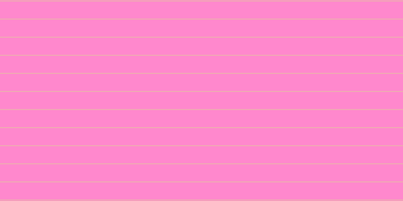 #ff88cd, #dbd393 horizontal lines, one pixels wide, thirty-five pixels apart