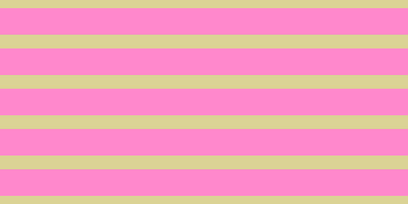 #ff88cd, #dbd393 horizontal lines, twenty-seven pixels wide, fifty-two pixels apart