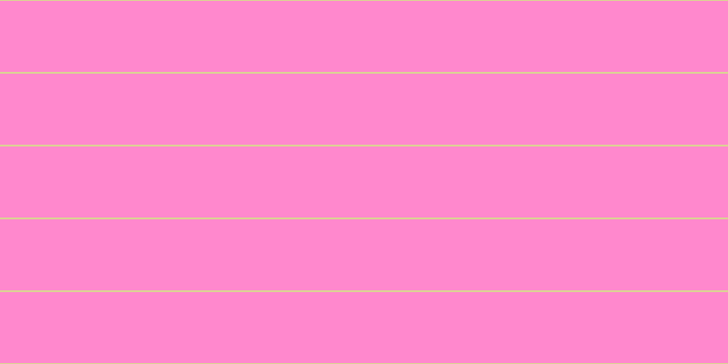 #ff88cd, #dbd393 horizontal lines, two pixels wide, seventy-eight pixels apart