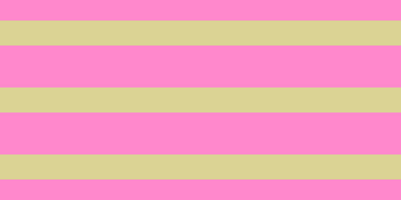 #ff88cd, #dbd393 horizontal lines, fifty pixels wide, eighty-four pixels apart