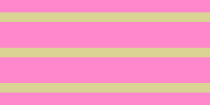 #ff88cd, #dbd393 horizontal lines, thirty-seven pixels wide, ninety-seven pixels apart