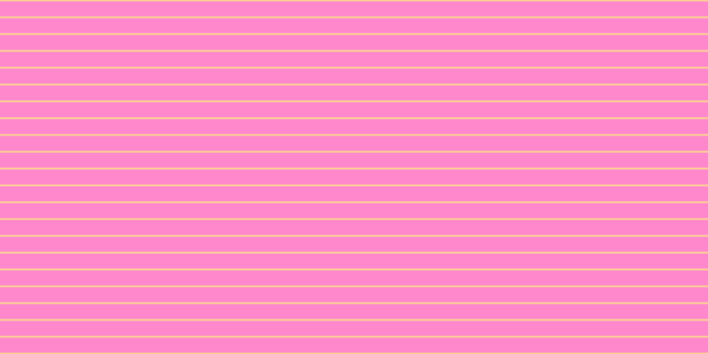 #ff88cd, #fcd393 horizontal lines, two pixels wide, seventeen pixels apart