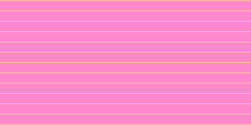 #ff88cd, #fcd393 horizontal lines, two pixels wide, thirty-one pixels apart