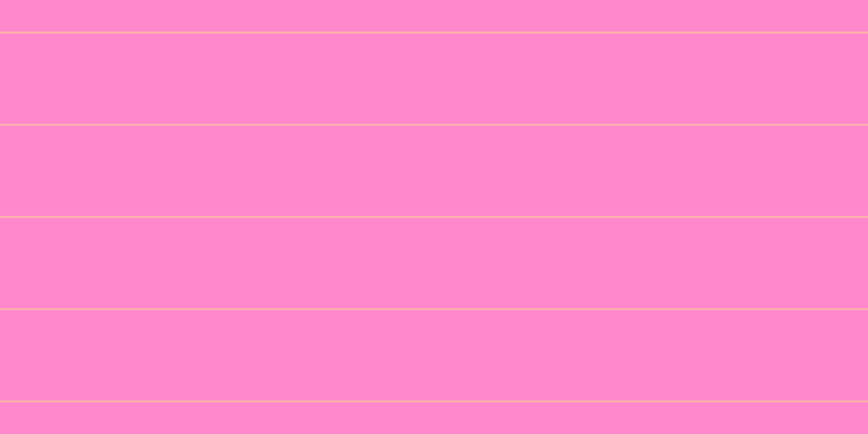 #ff88cd, #fcd393 horizontal lines, one pixels wide, eighty-four pixels apart