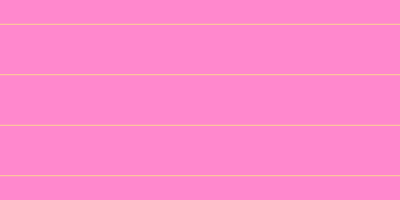 #ff88cd, #fcd393 horizontal lines, two pixels wide, ninety-nine pixels apart