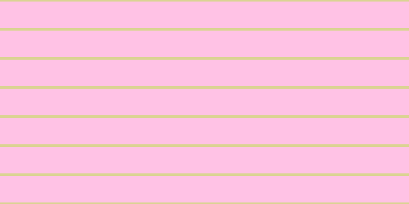 #ff88cd (50%), #dbd393 horizontal lines, five pixels wide, fifty-two pixels apart