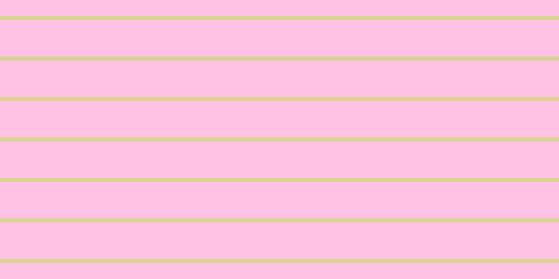 #ff88cd (50%), #dbd393 horizontal lines, six pixels wide, fifty-two pixels apart