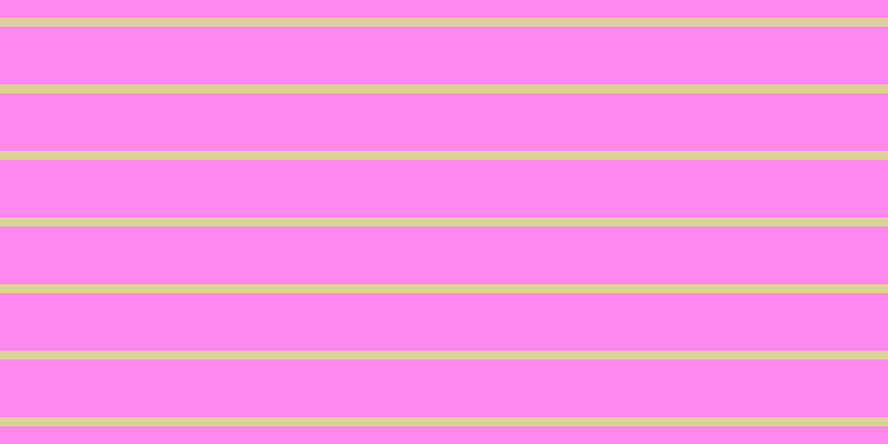 #ff88ee, #dbd393 horizontal lines, eight pixels wide, fifty-two pixels apart
