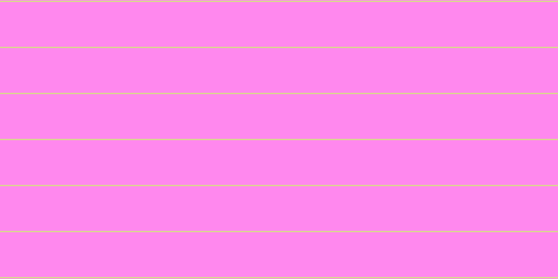 #ff88ee, #dbd393 horizontal lines, two pixels wide, sixty-four pixels apart