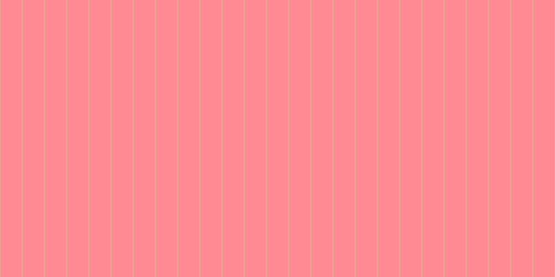 #ff8a93, #eba393 vertical lines, two pixels wide, thirty pixels apart