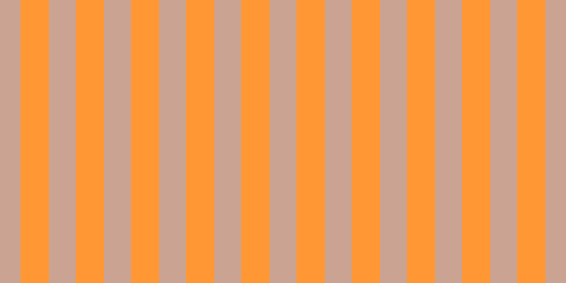 #ff9734, #caa393 vertical lines, thirty-eight pixels wide, forty pixels apart