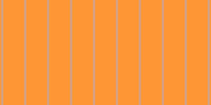 #ff9734, #caa393 vertical lines, seven pixels wide, eighty pixels apart