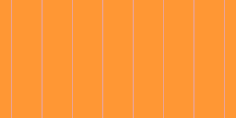 #ff9734, #eba393 vertical lines, four pixels wide, ninety-nine pixels apart