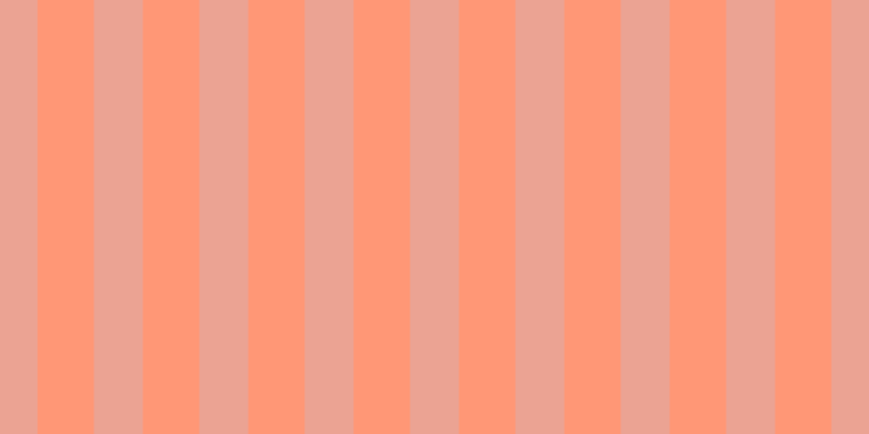 #ff9776, #eba393 vertical lines, forty-five pixels wide, fifty-two pixels apart