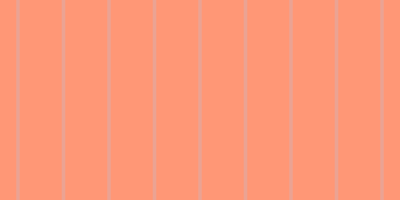 #ff9776, #eba393 vertical lines, seven pixels wide, eighty-four pixels apart