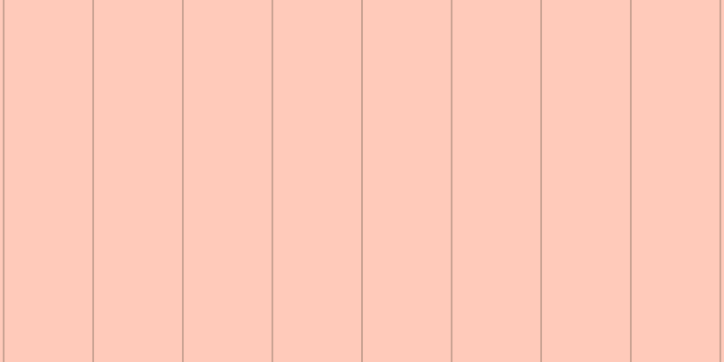 #ff9776 (50%), #caa393 vertical lines, two pixels wide, ninety-seven pixels apart