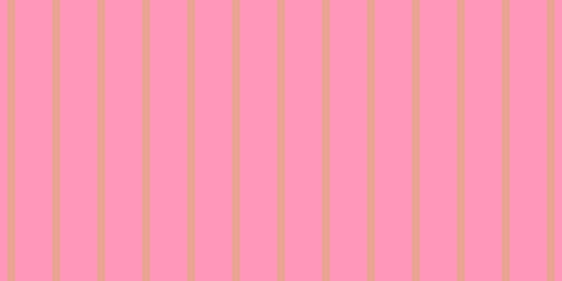 #ff97b8, #eba393 vertical lines, twelve pixels wide, fifty-two pixels apart