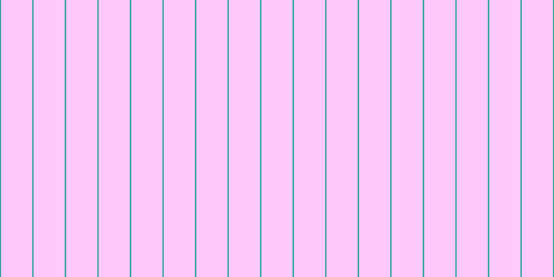 #ff97fa (50%), #25a393 vertical lines, two pixels wide, forty-five pixels apart