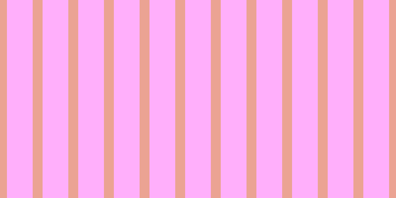 #ff97fa (75%), #eba393 vertical lines, twenty pixels wide, fifty-two pixels apart