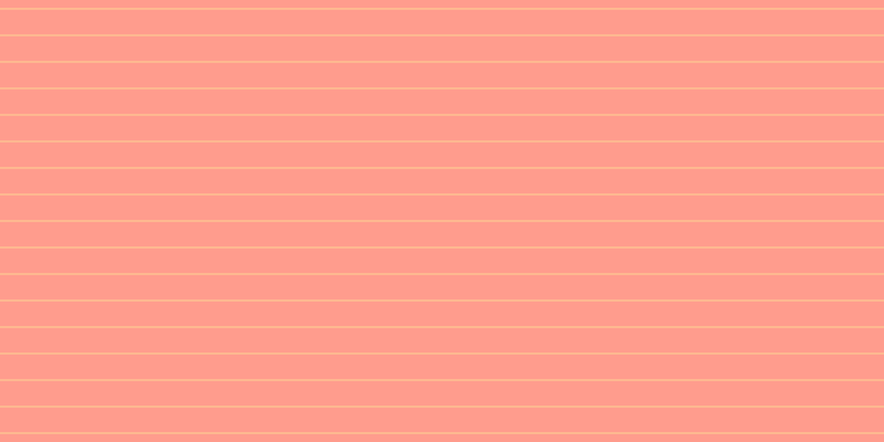 #ff9c8d, #fcd393 horizontal lines, one pixels wide, twenty-three pixels apart