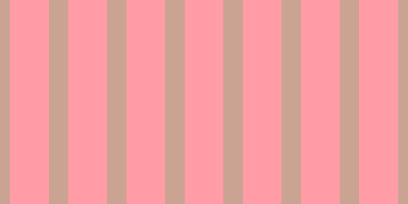 #ff9ca5, #caa393 vertical lines, thirty-eight pixels wide, seventy-six pixels apart