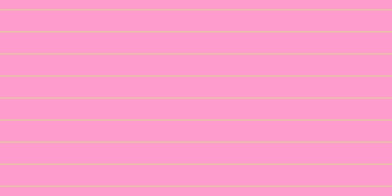 #ff9cce, #dbd393 horizontal lines, two pixels wide, forty-three pixels apart