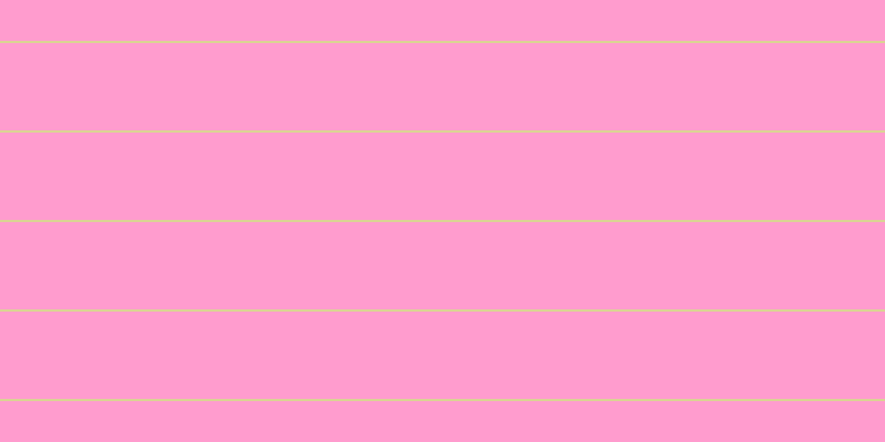 #ff9cce, #dbd393 horizontal lines, two pixels wide, seventy-nine pixels apart