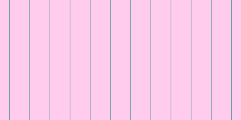 #ff9ce0 (50%), #67a393 vertical lines, two pixels wide, sixty-five pixels apart