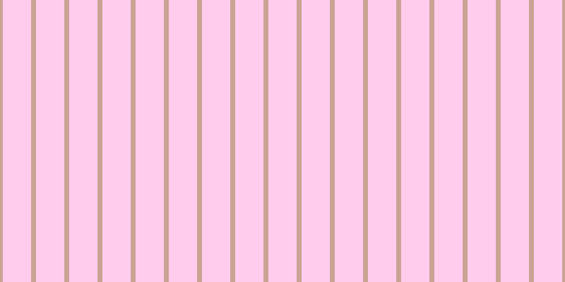 #ff9ce0 (50%), #caa393 vertical lines, seven pixels wide, forty pixels apart