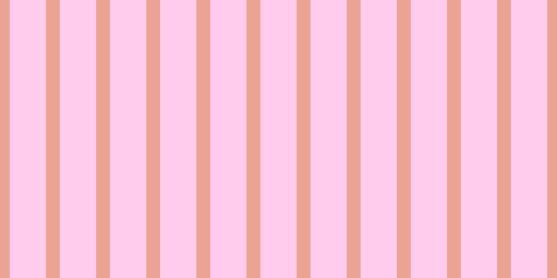 #ff9ce0 (50%), #eba393 vertical lines, twenty pixels wide, fifty-two pixels apart