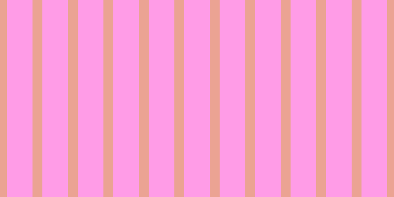#ff9ce7, #eba393 vertical lines, twenty pixels wide, fifty-two pixels apart