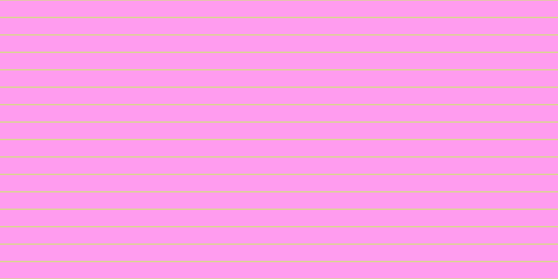 #ff9cef, #dbd393 horizontal lines, two pixels wide, twenty-three pixels apart