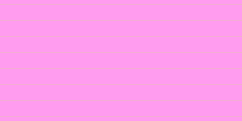 #ff9cef, #dbd393 horizontal lines, one pixels wide, fifty-two pixels apart