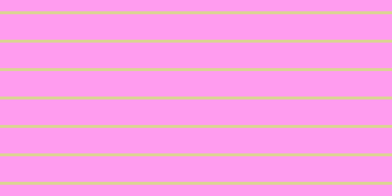 #ff9cef, #dbd393 horizontal lines, six pixels wide, fifty-two pixels apart