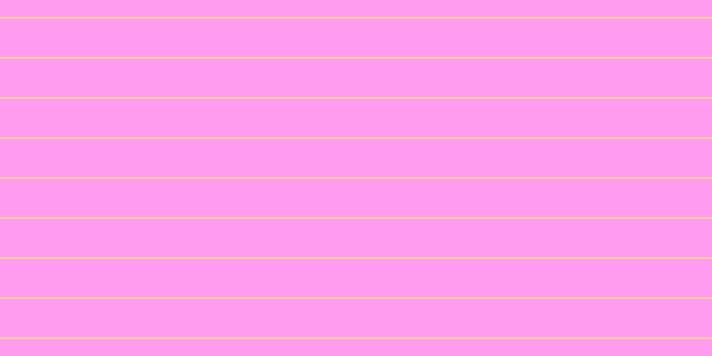#ff9cef, #fcd393 horizontal lines, two pixels wide, forty-three pixels apart